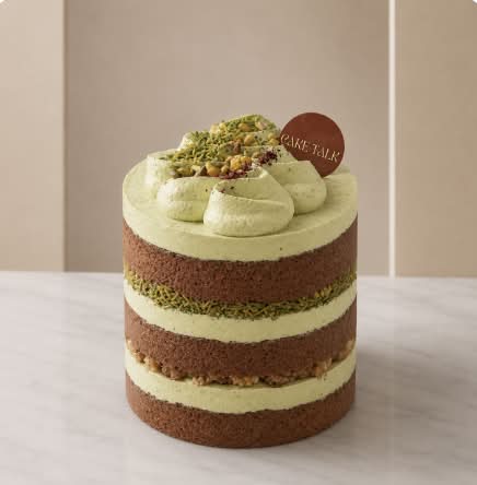 4'' dubai chocolate pistachio cake / 四寸 迪拜巧克力开心果蛋糕